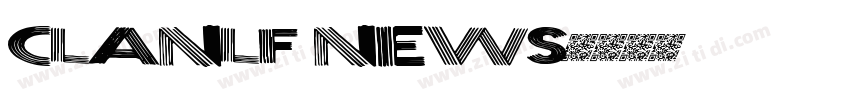 ClanLF News字体转换
